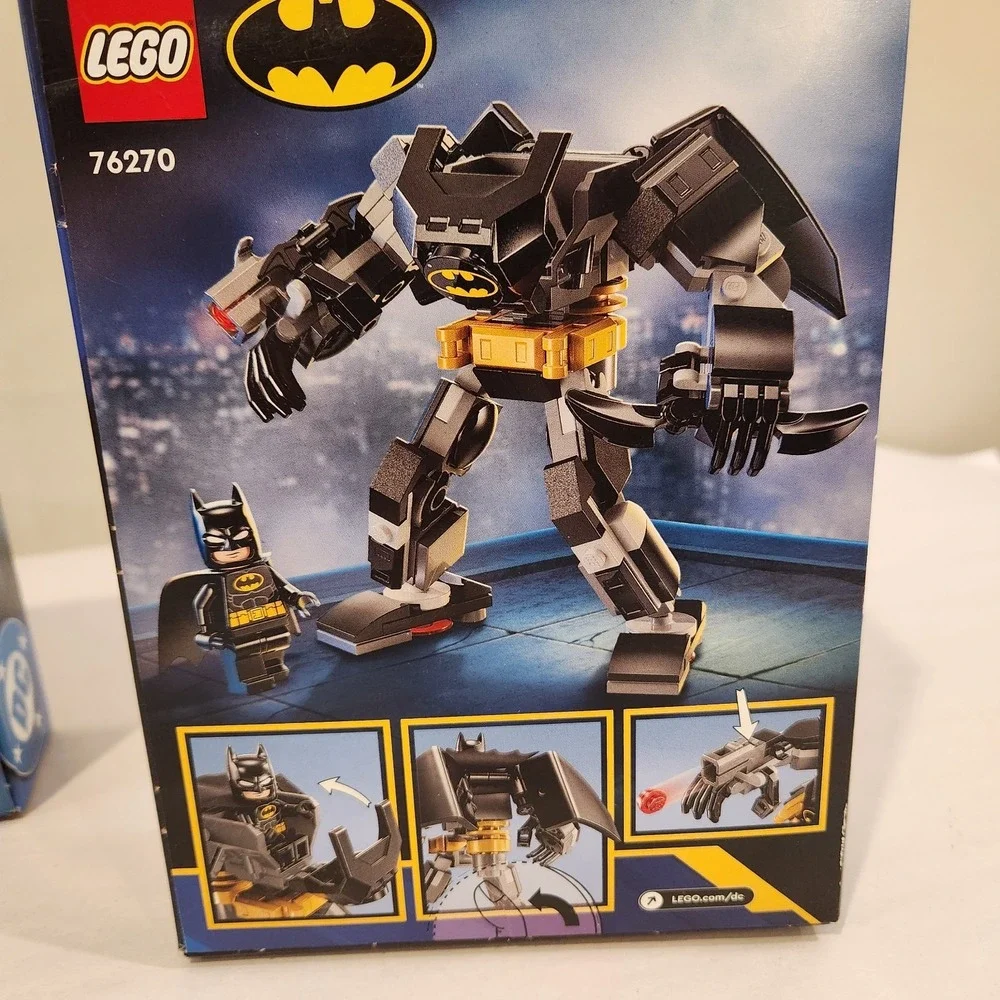 LEGO Lot Of 2 DC 76331 Batman v Superman Batmobile Lego Batman Bat-suit Weapons